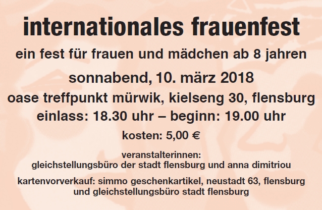 Internationales Frauenfest Flensburg