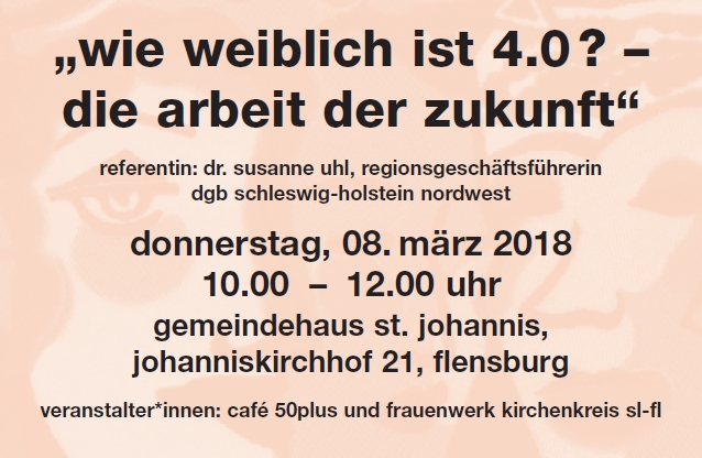 Wie weiblich ist 4.0? - Die Arbeit der Zukunft